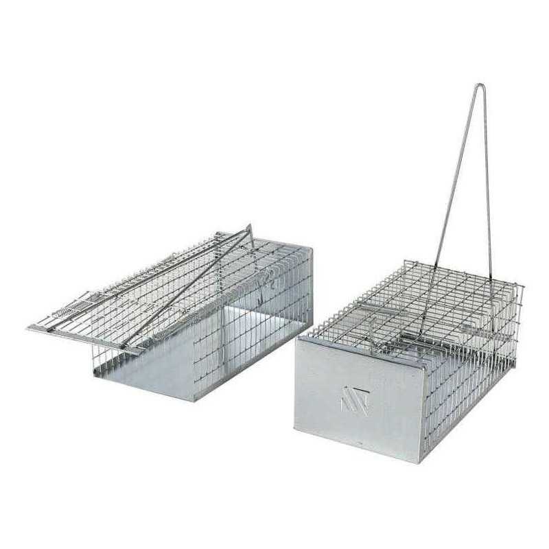 Trappola a galleria per topi e ratti base zincata 24 cm BRICOITALIANO - 