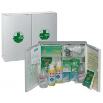 Armadietto a muro PRIMO SOCCORSO a due ante 45x37x13 in polipropilene BRICOITALIANO - 