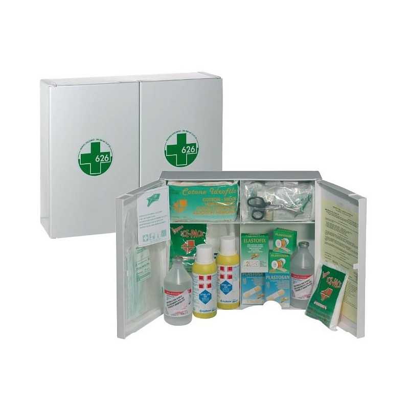 Armadietto a muro PRIMO SOCCORSO a due ante 45x37x13 in polipropilene BRICOITALIANO - Armadietto a muro PRIMO SOCCORSO a due ante 45x37x13 in polipropilene BRICOITALIANO -