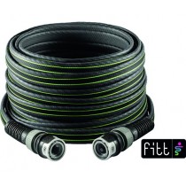 Tubo irrigazione Fitt Force Grey/Lime NTS con 2 raccordi 30 metri  5/8" FITT  - Tubo da irrigazione Fitt Force Grey/Lime NTS ad 