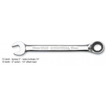 CHIAVE COMBINATA CRICCHETTO SNODATO 10mm MUNDIAL  - 