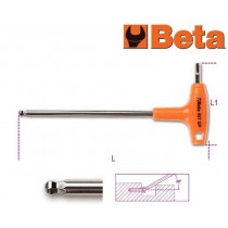 CHIAVE MASCHIO ESAGONALE PUNTA SFERICA CON IMPUGNATURA BETA 96TBP 3 BETA - 