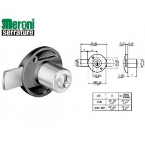 Meroni 2131 serratura da applicare mobile cilindro Ø 20 mm ORO MERONI - 