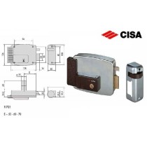 CISA 11721-50-1 DX SERRATURA ELETRICA - 