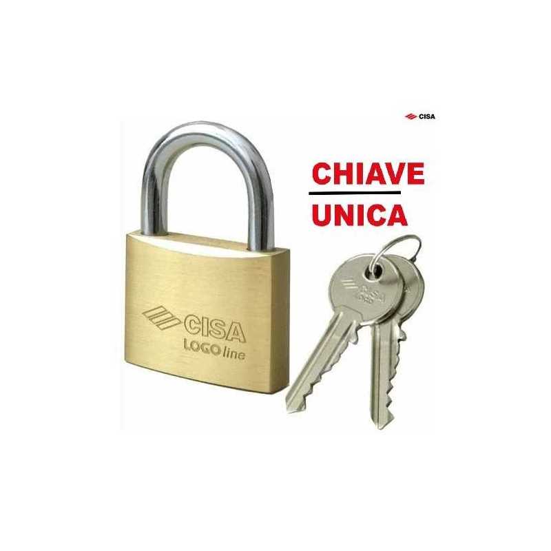 Buy CISA 21010-40 KA LUCCHETTO LOGO 40mm A CHIAVE UNICA 