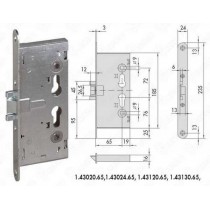 CISA 43020-65-0 SERRATURA DA INFILARE PER ANTIPANICO/TAGLIAFUOCCO CISA - 