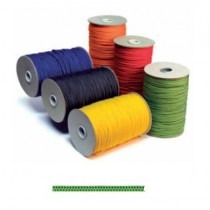 Corda treccia per veneziane, tende a pacchetto, mantovane, tapparelle Ø 3 mm VERDE   - Treccia da utilizzare per tende veneziane