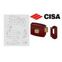 CISA 50131-70-1 SERRATURA APPLICARE DESTRA CISA - 