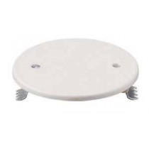 Coperchio per scatole elettriche tonde da incasso Ø 85mm ELETTROCANALI - Coperchio a vite per scatola tonda da incasso