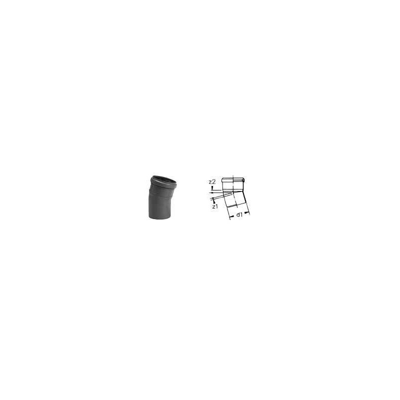 CURVA SCARICO EDITECH Ø 40 15° WAVIN ITALIA SPA DIV.CHEMIDRO - 