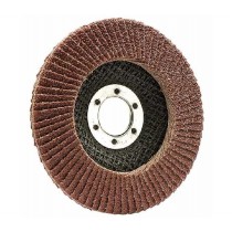 Disco abrasivo lamellare corindone Ø 115 GR-80 - Disco lamellare abrasivo al corindone, adatto per l’utilizzo con smerigliatr