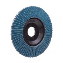 Disco abrasivo lamellare zirconio Ø 115 GR-60 - Disco lamellare abrasivo allo zirconio, adatto per l’utilizzo con smerigliatri