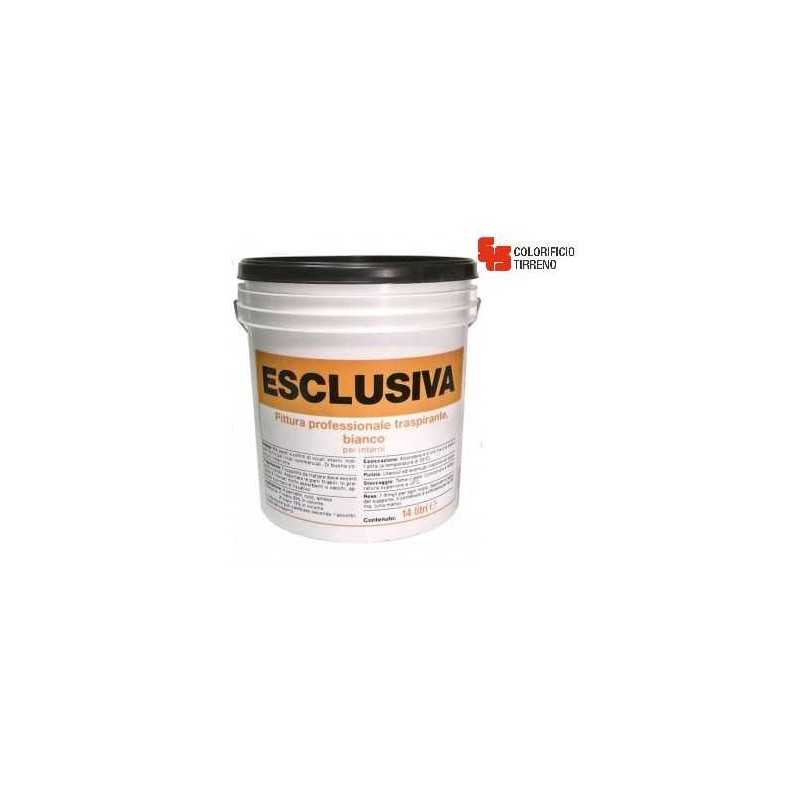 ESCLUSIVA BIANCO 2,5lt IDROPITTURA MURALE TRASPIRANTE PER INTERNI COLORIFICIO TIRRENO - Specifica per il Professionista che esi ESCLUSIVA BIANCO 2,5lt IDROPITTURA MURALE TRASPIRANTE PER INTERNI COLORIFICIO TIRRENO - Specifica per il Professionista che esi