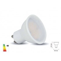 Lampada faretto LED attacco GU10 60° 8W - equivalente a 60W, 3000K luce calda - ✅ Lampadina GU10 LED ad alta efficienza energe