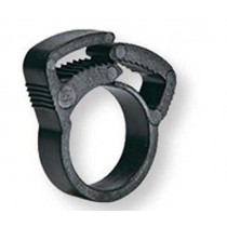 Fascetta anello stringitubo Ø 16mm con chiusura a scatti IRRITEC - Fascetta plastica stringitubo per tubo gocciolatore in polie