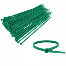 Fascette cablaggio stringicavo fermacavo elettricista Verdi 140x3,6 100P - ✅ Fascette di cablaggio standard✅ Materiale: poliam