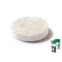 FELTRINI BIANCHI TONDI Ø 28mm 12pezzi - Il materiale è composto da un non tessuto di fibre sintetiche, impregnato con resine s