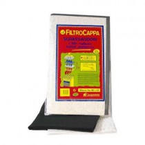Filtro cappa sgrassaodori 80x45 cm conf. da 1 filtro antiodore + 1 filtro antigrasso con rilevatore di saturazione BRICOITALIANO