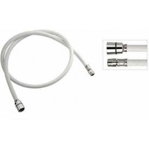 Tubo flessibile doccetta estraibile per miscelatore cucina in nylon Bianco con attacco Maschio/Femmina 1/2"x1/4" COTALI-WATER WO