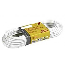 FUNE STENDIPANNI ACCIAIO PLASTICATO BIANCO Ø 4,5mm 20mt - 