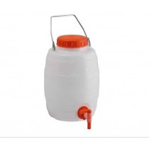 FUSTO IN PLASTICA CON RUBINETTO 10lt - 