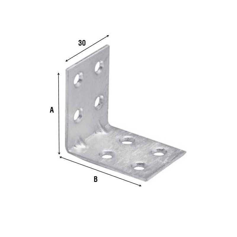 Buy GIUNZIONE AD ANGOLO 30x30x30mm SP 2,0mm AL169AZ33 