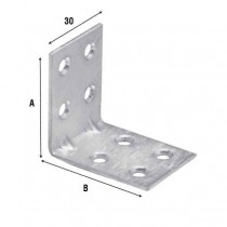 GIUNZIONE AD ANGOLO 80x80x30mm SP 2,2mm AL169AZ88 ALDEGHI  - 