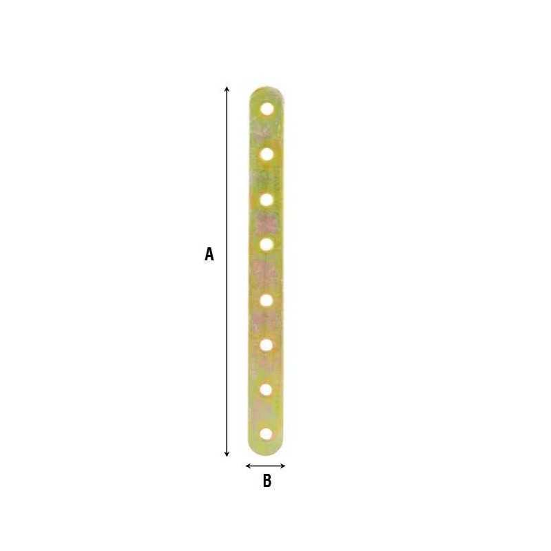 Buy GIUNZIONE DIRITTA 200x20mm SP 2,2mm AL778TR20 