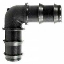 GOMITO 90° PER TUBO GOCCIA Ø 16 mm SIRIA - Gomito a 90° per tubo irrigazione a goccia