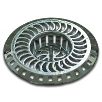 GRIGLIA LAVELLO PLASTICA CROMATA 2PZ - 