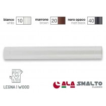 TUBO SMALTATO BIANCO ALA Ø14cm 100cm - 
