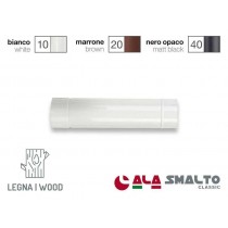 TUBO SMALTATO BIANCO ALA Ø8cm 50cm - 
