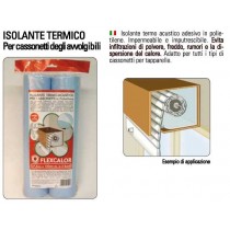 Isolante termo-acustico Flexcalor 2 rotoli isolamento termico per i cassonetti delle tapparelle MAPPY ITALIA S.P.A. - Flexcalor