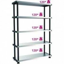 KIT SCAFFALE PLASTICA TERRY 5 PIANI - 