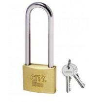 LUCCHETTO CITY OTTONE ARCO EXTRA LUNGO 40mm ISEO - 