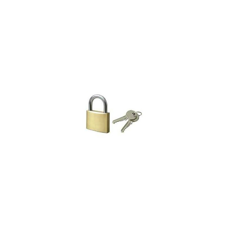 LUCCHETTO OTTONE 25mm POTENT - 