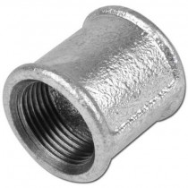 Manicotto ghisa zincata G270, attacco Femmina-Femmina 2"½ per acqua, acqua uso sanitario, riscaldamento e gas LOMBARDA RACCORDI 