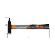 Martello tipo Tedesco da meccanico con manico in fibra di vetro Beta-1370T 1500g BETA - ✅ Martello meccanico resistente, dotato