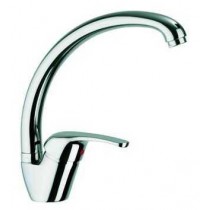 Rubinetto miscelatore lavello cucina canna alta BK-MLL BLINKY - Miscelatore per lavabo a canna alta completo di aeratore. Corp