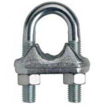 MORSETTO A CAVALLETTO ACCIAIO ZINCATO 14mm - 