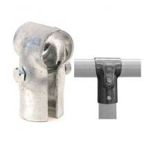 Morsetto a T ad 1 bullone per tubi e recinzioni 1"½x1"¼ BRICOITALIANO - ✅ Morsetto  realizzato in acciaio zincato a caldo di al