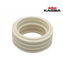 MORSETTO GOMMA BIANCO INFERIORE - 