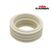 MORSETTO GOMMA BIANCO INFERIORE - 