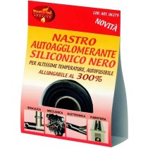 NASTRO AUTOAGGLOMERANTE SILICONICO NERO PER ALTISSIME TEMPERATURE 3mt BEST FIRE SRL  - 