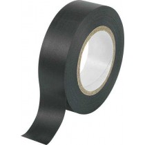 Nastro isolante antifiamma da elettricista Nero 19 mm x 25 mt per isolare fili, cavi elettrici e di telecomunicazione TESA  - Na