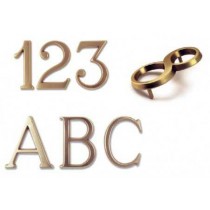 NUMERO/LETTERA CIVICO OTTONE LUCIDO "1"   - 