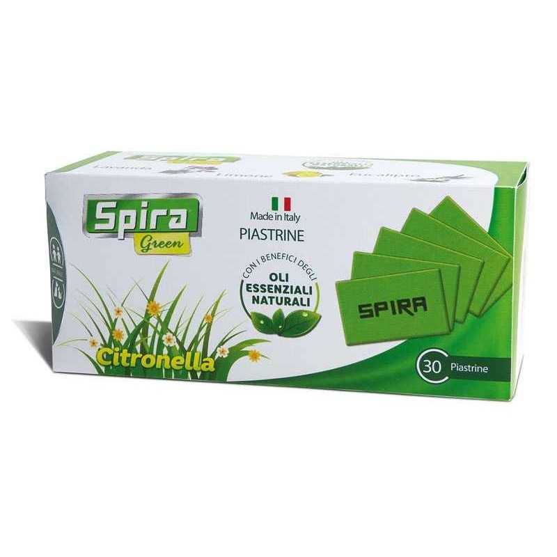 Buy Piastrine antizanzare SPIRAGREEN per fornelli antizanzare 30 pezzi 