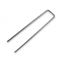 Picchetto ad U pacciamatura Maxi zincati mm 18x4 cm ARRIGONI - Picchetti fissatelo e rete, ad U, in ferro zincato di lunghezza 