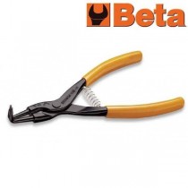 PINZA SEEGER BECCHI PIEGATI 90° PER ALBERI BETA-1038 135x09mm per anelli elastici di sicurezza Ø 3÷10mm BETA - PINZA BECCHI PIE