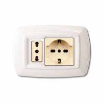 PLACCA MAGIC BIANCA BIPASSO/SCHUKO - 